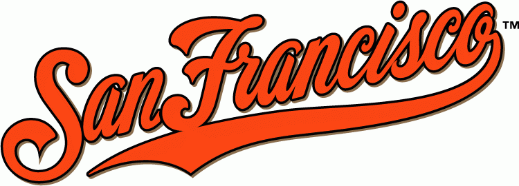 San Francisco Giants 2000-Pres Wordmark Logo DIY iron on transfer (heat transfer)